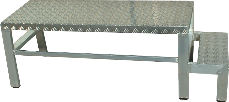 Escadote com Plataforma para Armazéns